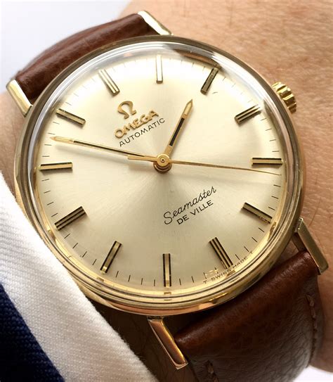 omega vintage seamaster deville